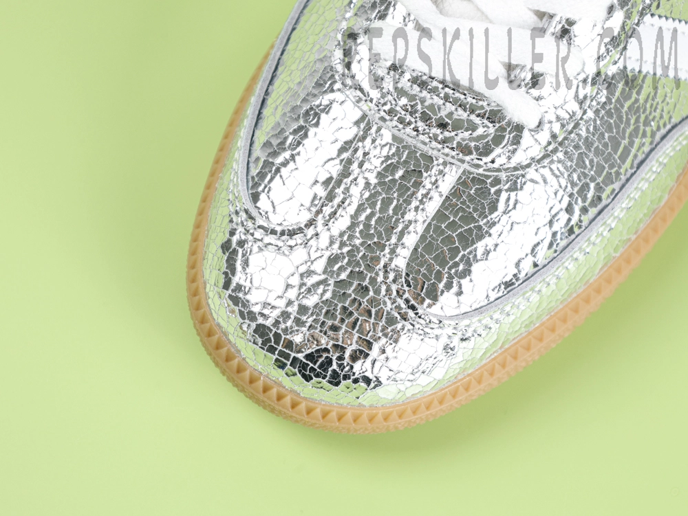 Adidas Samba OG M ‘Silver Metallic Cracked Leather’