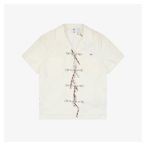 Adidas x CLOT Bow Detail Short-Sleeve Shirt