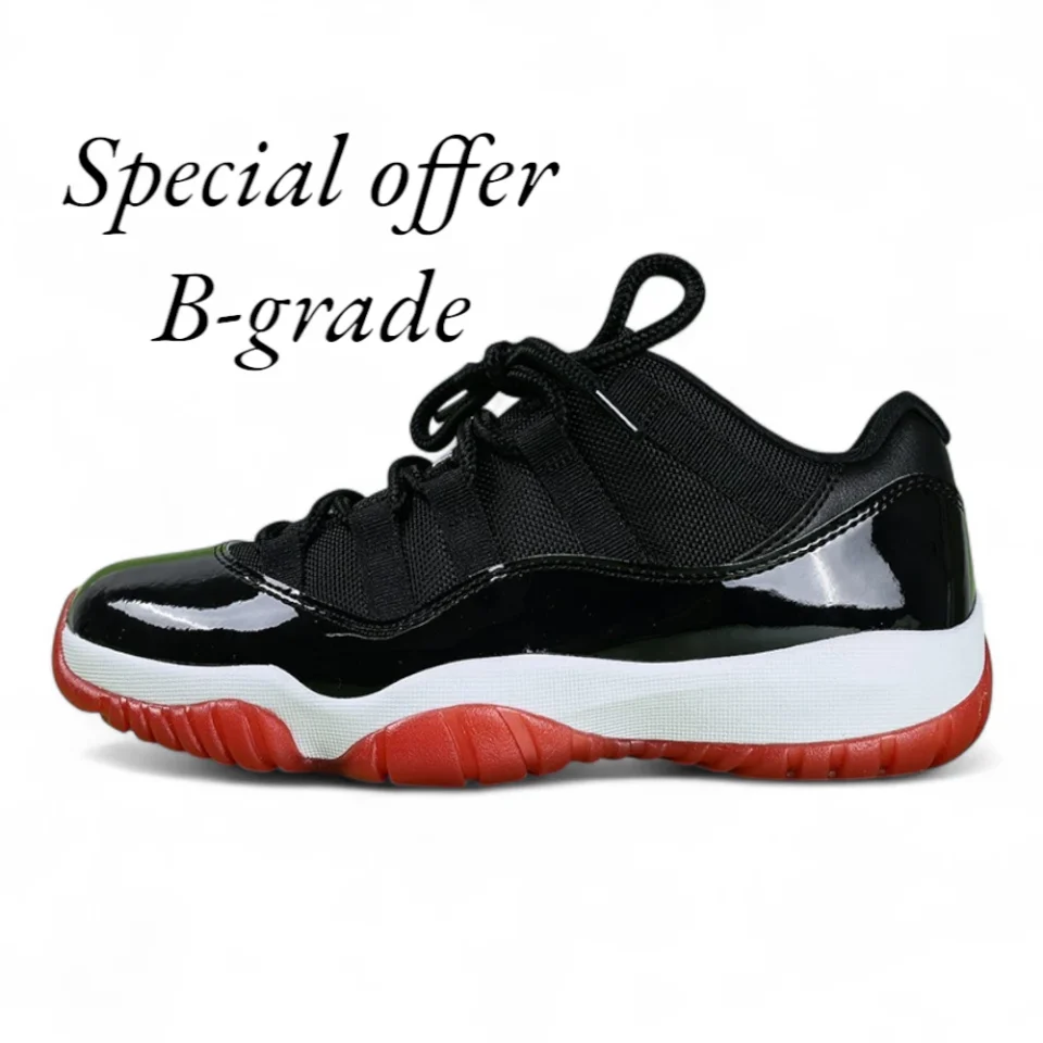 Air Jordan 11 Retro Low BG 'Bred' B-Grade