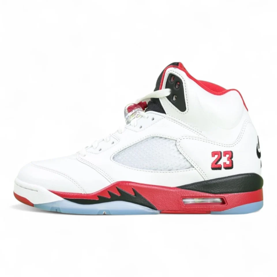 Air Jordan 5 Retro “Fire Red / Black Tongue”