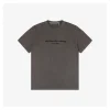 Alexander Wang Glitter Micro Logo Letter Print T-Shirt