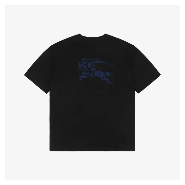BBry Cutout Letter & Equestrian Appliqué T-Shirt