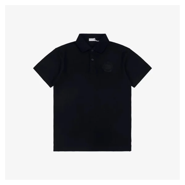 BBry Oak Leaf Knight Crest Embroidery Polo Shirt