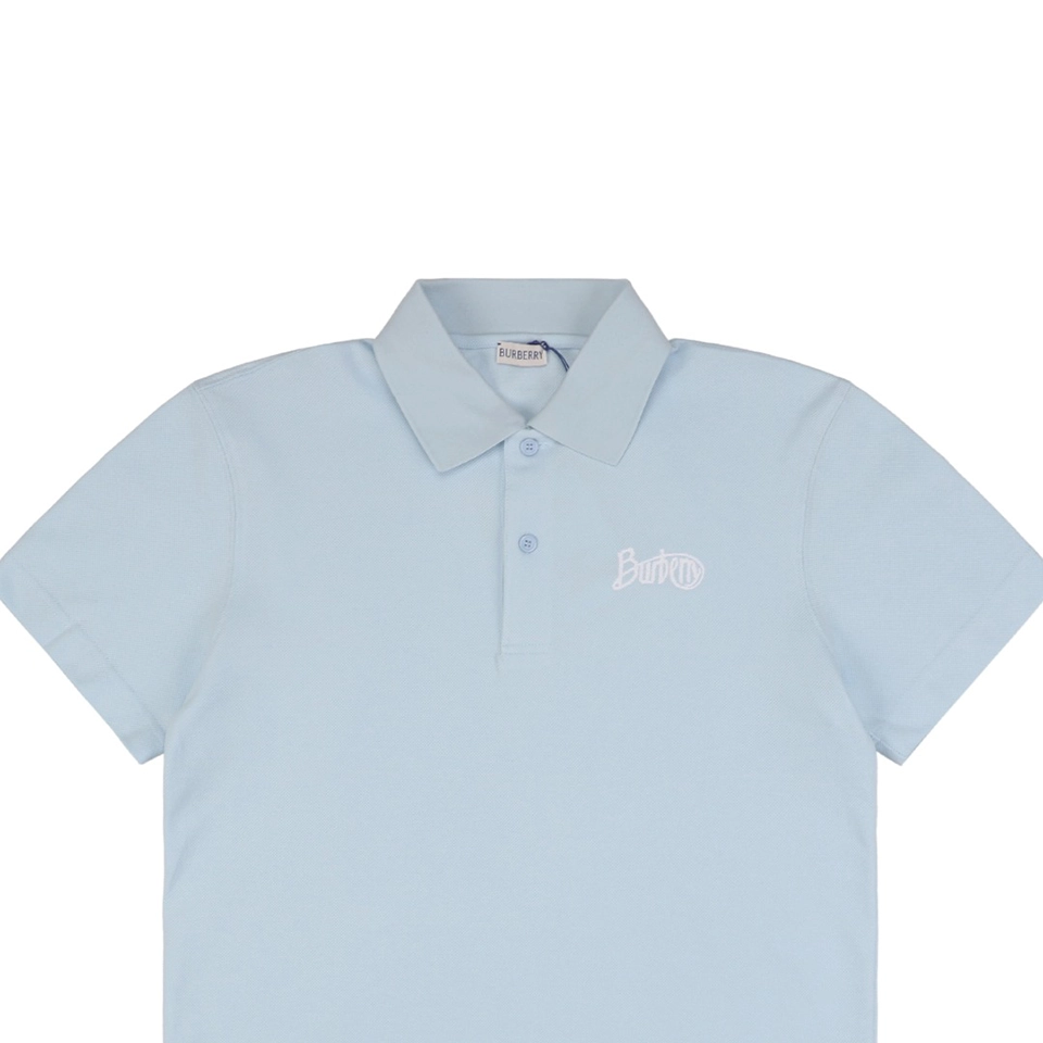 BBry Script ‘bbr’ Signature Polo Shirt (Black/Blue)