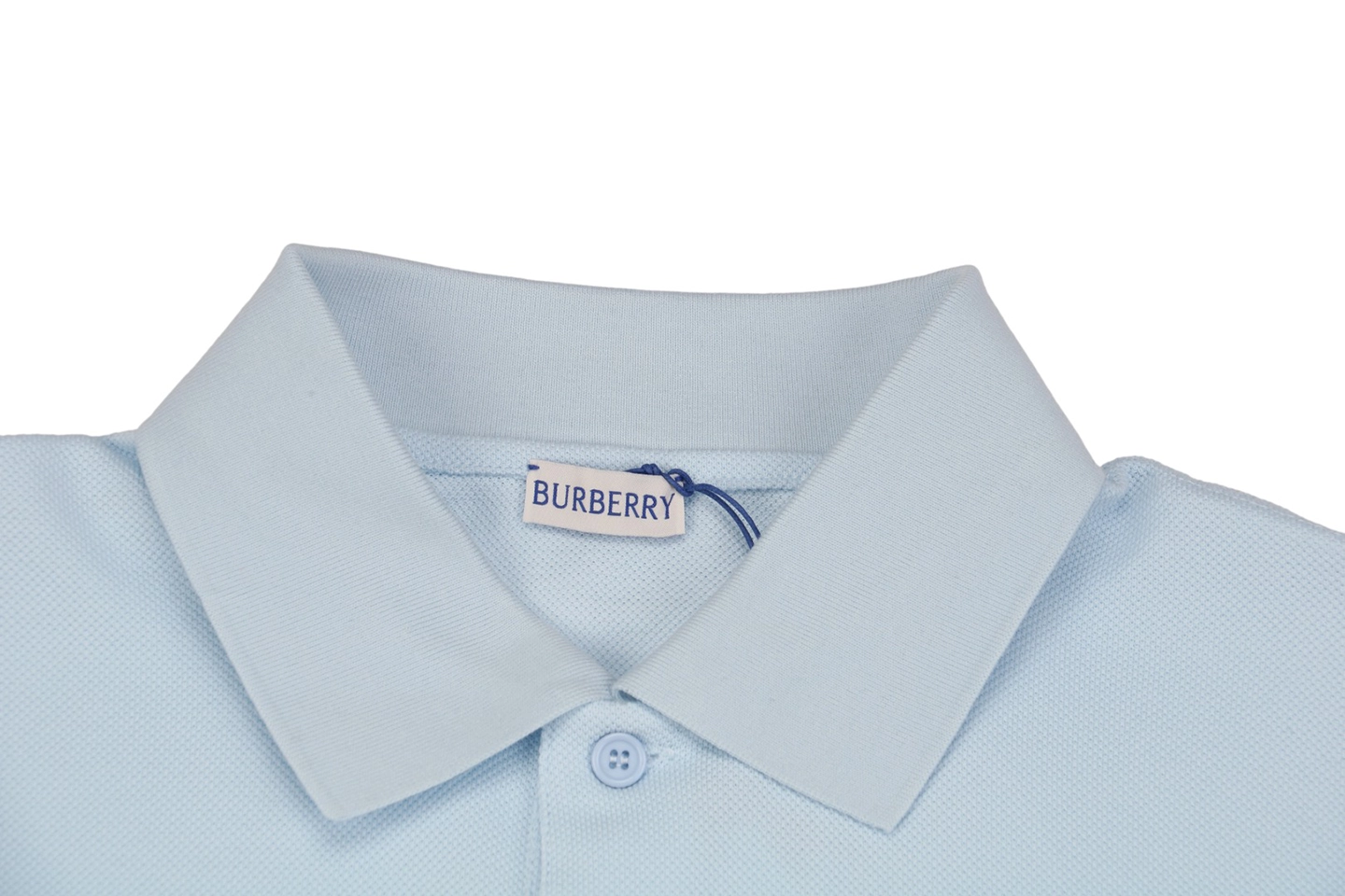 BBry Script ‘bbr’ Signature Polo Shirt (Black/Blue)
