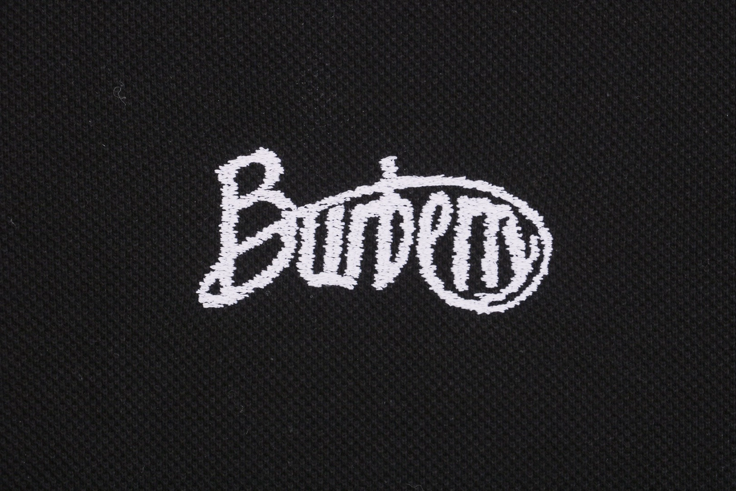 BBry Script ‘bbr’ Signature Polo Shirt (Black/Blue)