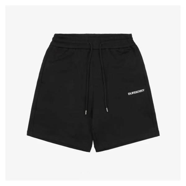 BBry Small Logo Letter Embroidered Shorts