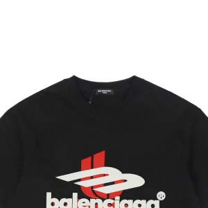 Balenciaga 3B Overlapping Letter Print T-Shirt1.jpeg