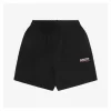 Balenciaga Cola Logo Embroidered Shorts Black