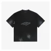Balenciaga Distressed 3B Letter Print T-Shirt