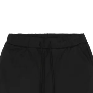 Balenciaga Dual-Ring Logo Distressed Cotton Shorts