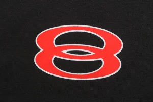 Balenciaga Dual-Ring Logo Distressed Cotton Shorts4.jpeg
