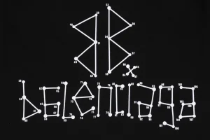 Balenciaga Geometric Number Double-B Flocked T-Shirt16.jpeg