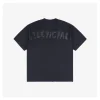 Balenciaga Graffiti Vinyl Lettering Graphic T-Shirt