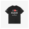 Balenciaga Heart Graffiti Letter Print T-Shirt