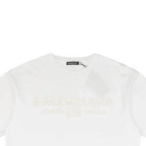 Balenciaga Paris Letter Distressed Patch Embroidery T-Shirt3.jpeg