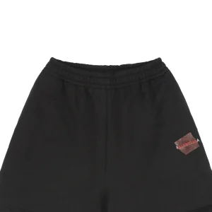 Balenciaga Torn Tape Lettering Embroidered Shorts2.jpeg