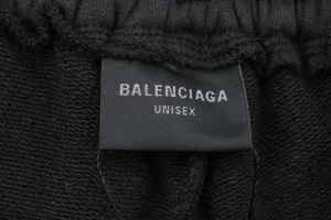 Balenciaga Torn Tape Lettering Embroidered Shorts6.jpeg