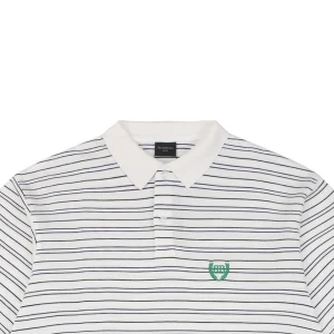Balenciaga Twin-B Wheat Wreath Striped Polo Shirt12.jpeg
