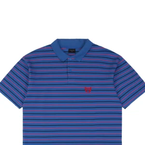 Balenciaga Twin-B Wheat Wreath Striped Polo Shirt2.jpeg
