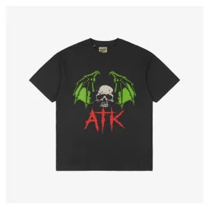 Gallery Dept Skull Bat Graphic T-Shirt