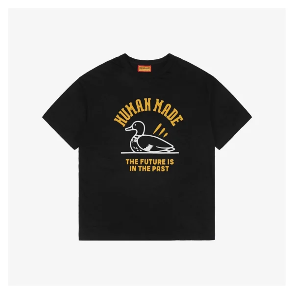 Human Made Arc Letter & Duck Graphic Print T-Shirt