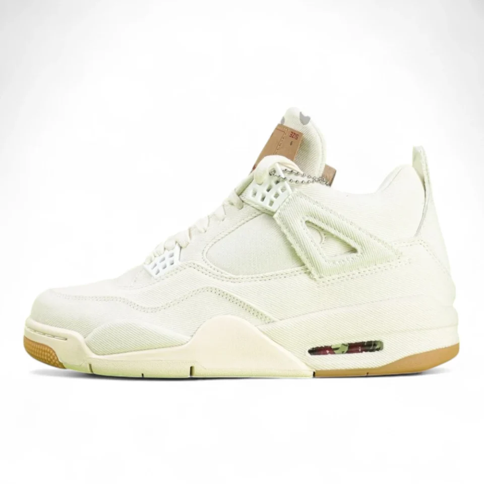 Levi’s x Air Jordan 4 Retro “White Denim”