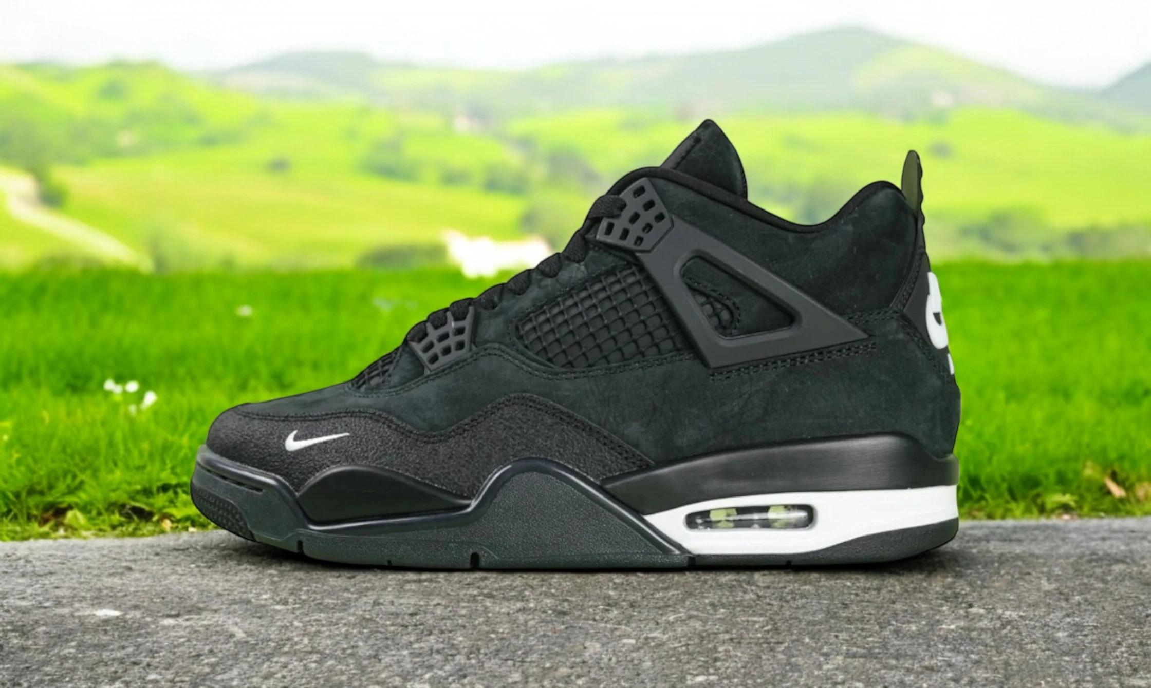 Nigel Sylvester x Air Jordan 4 Retro OG SP “Brick by Brick” Black