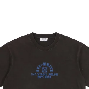 OFF WHITE CO VIRGIL Anchor & Blue Letter Washed T-Shirt1.jpg