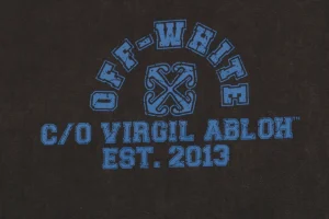 OFF WHITE CO VIRGIL Anchor & Blue Letter Washed T-Shirt6.jpg