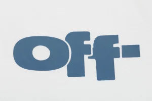 Front side "off" letter print