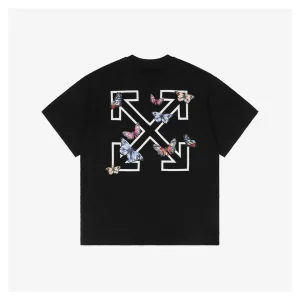 OFF WHITE CO VIRGIL Butterfly Arrow Graphic T-Shirt