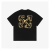 OFF WHITE CO VIRGIL Sketch Yellow Arrow Graphic T-Shirt