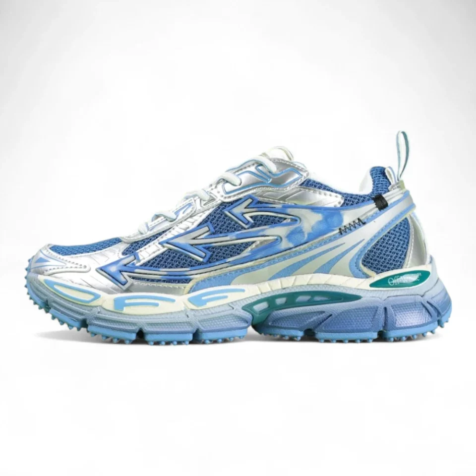 Off-White c/o Virgil Abloh Be Right Back “Silver/Blue”