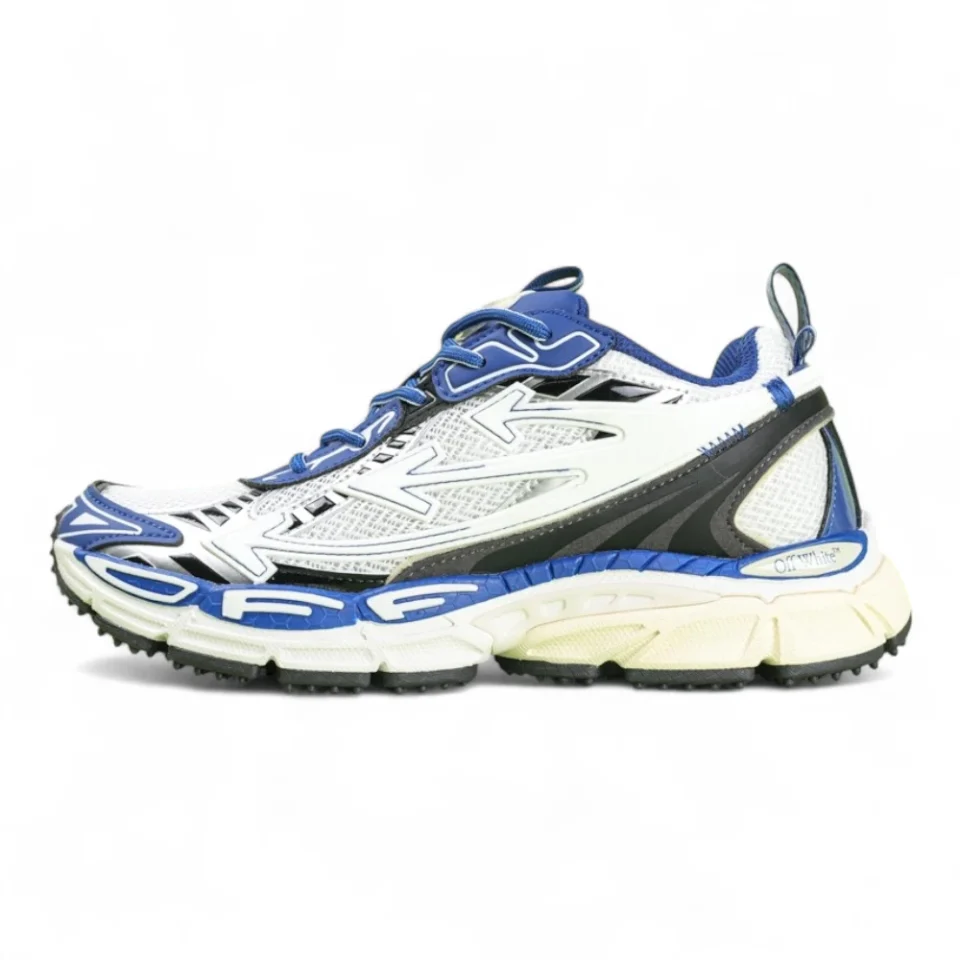 Off-White c/o Virgil Abloh Be Right Back Track Runner White/Blue
