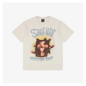 Saint Michael Crucifixion Palm & Jesus Graphic T-Shirt8.jpeg