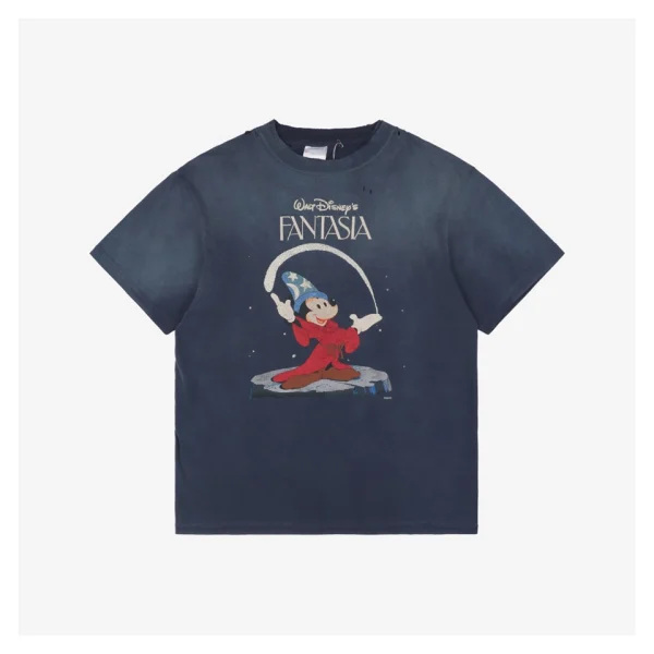 Saint Michael “Fantasy Mickey” Graphic Print T-Shirt