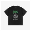 We11done Gothic Letter & Sketch Monster Graphic T-Shirt