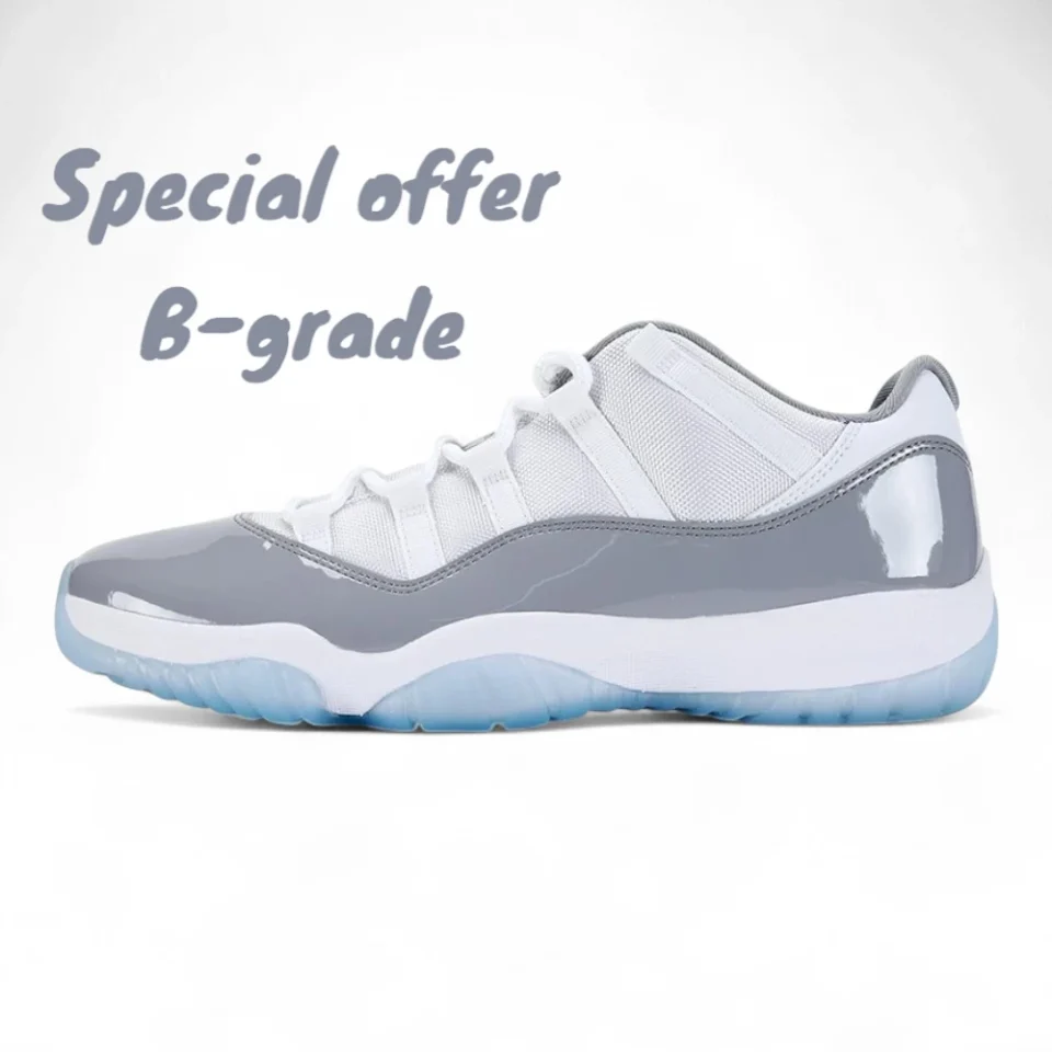 Jordan 11 Retro Low 'Cement Grey' B-Grade