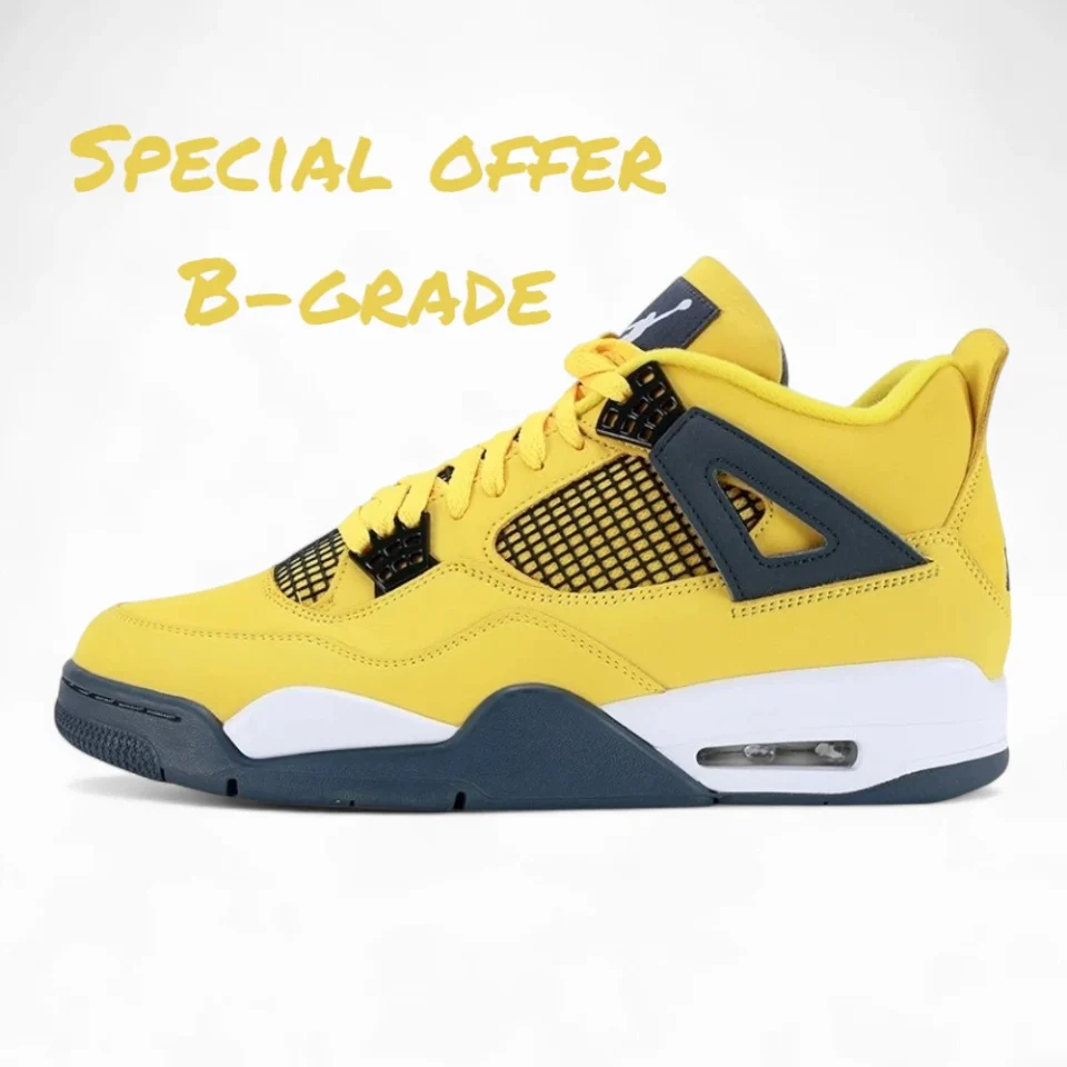 Jordan 4 Retro 'Lightning' B-Grade
