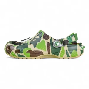 BAPE x Crocs Classic Clog “ABC Camo Green”