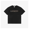 BBry Check Patchwork Logo Embroidered T-shirt