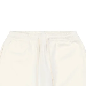 BBry Cursive Signature Embroidered Shorts White