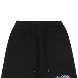 BBry Cursive Signature Embroidered Shorts Black