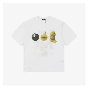Balenciaga Billiard & Pear Buddha Graphic T-shirt