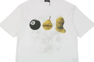 Balenciaga Billiard & Pear Buddha Graphic T-shirt