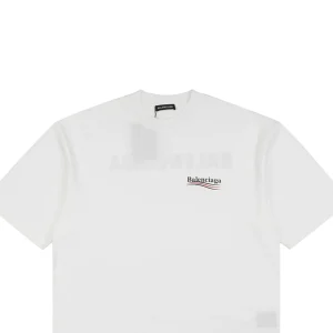 Balenciaga Cola Wave Graphic T-shirt White