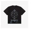 Balenciaga Gothic Shield Double-B Print T-shirt