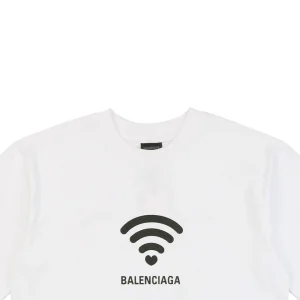 Balenciaga Heart Wi-Fi Graphic T-shirt White