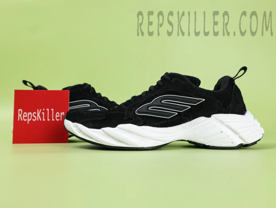 Balenciaga Monday Shoe in Black/White